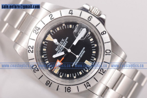 Rolex Replica Explorer II Vintage Watch Full Steel 1665