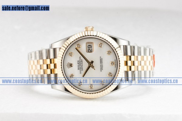 Perfect Replica Rolex Datejust Watch K Gold 116333 jwd (BP)