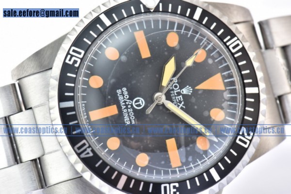 Replica Rolex Submariner Vintage Watch Steel 5517