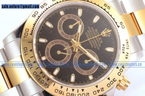 Replica Rolex Cosmograph Daytona Chronograph Watch Yellow Gold M116503-0004 (BP)