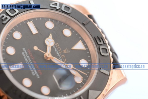 1:1 Perfect Replica Rolex Yachtmaster 40 Watch Rose Gold M116655-0001 - Click Image to Close