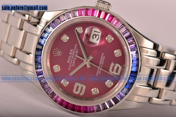 Rolex Datejust Pearlmaster Best Replica Watch Steel 80288 ppd (BP)