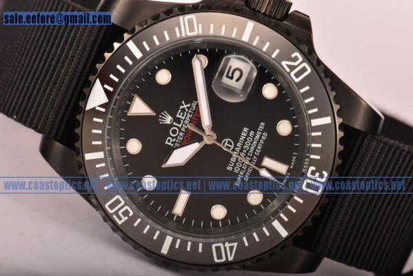 Replica Rolex Submariner Watch Steel 116710 BK