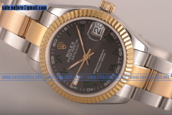 Replica Rolex Datejust Watch Two Tone 178271 bkro