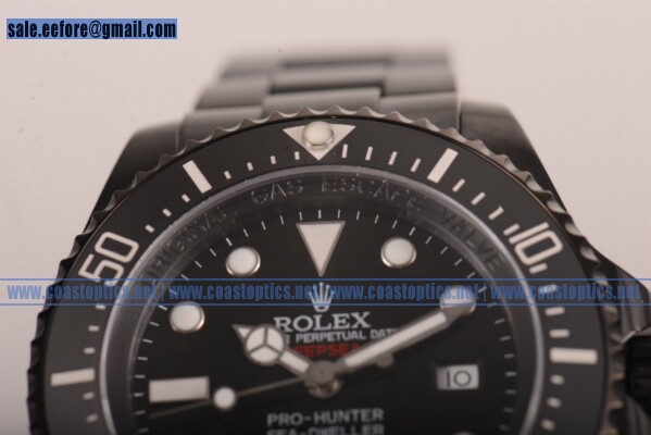 Replica Rolex Pro-Hunter Sea-Dweller Watch PVD 116660 - Click Image to Close