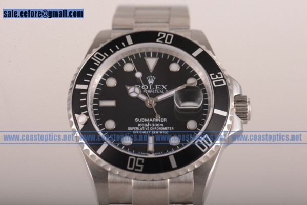 Replica Rolex Submariner Watch Steel 116610LN - Click Image to Close