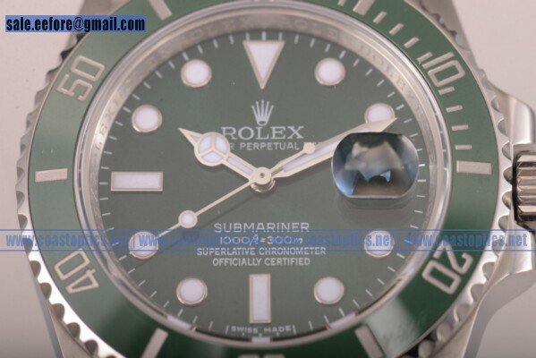 1:1 Replica Rolex Submariner Watch Steel 116610 LV