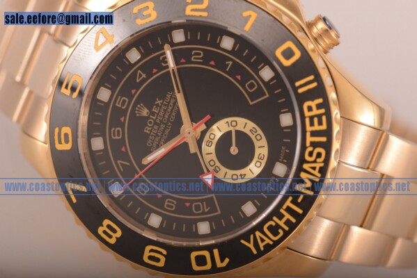 Rolex Replica Yacht-Master II Watch Yellow Gold 116688