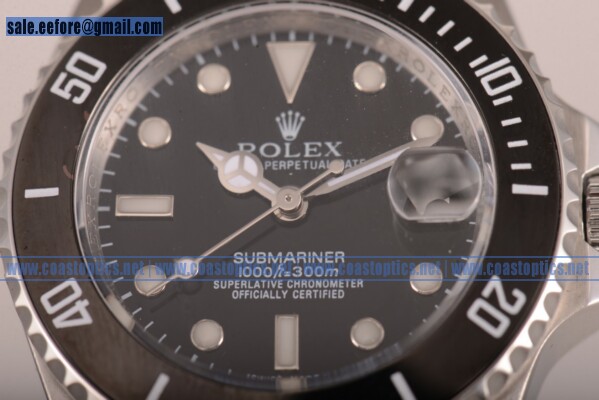 Rolex Submariner Watch Steel 16610 Replica