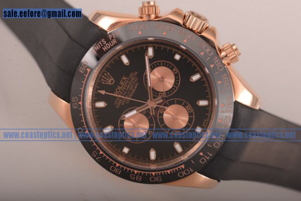 Replica Rolex Daytona Watch Rose Gold 116515LN bksr