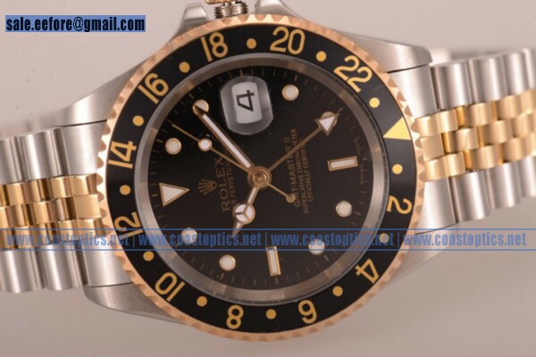 Replica Rolex GMT-Master Vintage Watch Two Tone Case 18238