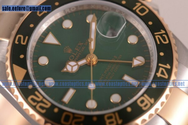 Replica Rolex GMT-Master II Watch Two Tone 16713