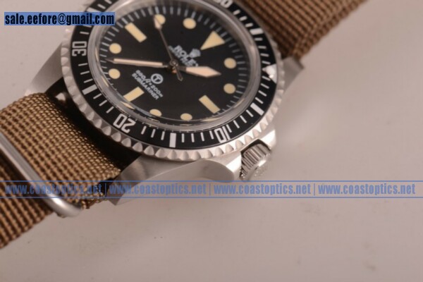 Replica Rolex Submariner Military Watch Steel 5513 - Click Image to Close