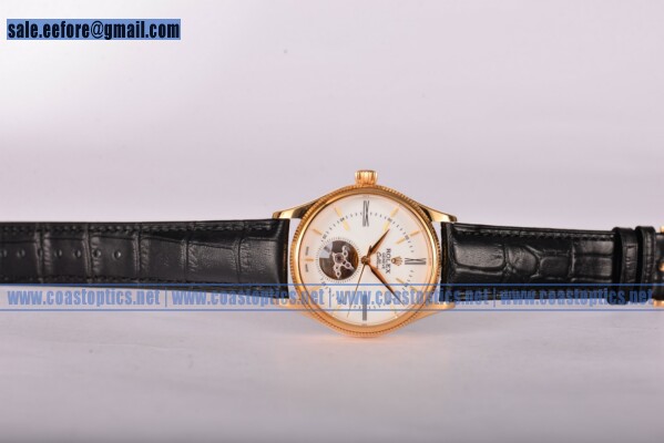 Rolex Cellini Watch Best Replica Yellow Gold 55045 - Click Image to Close