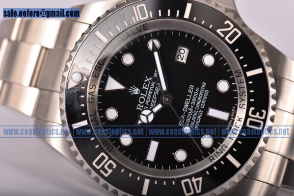Rolex Deepsea Sea-Dweller Watch 1:1 Clone Replica Steel 116610 LN (NOOB)