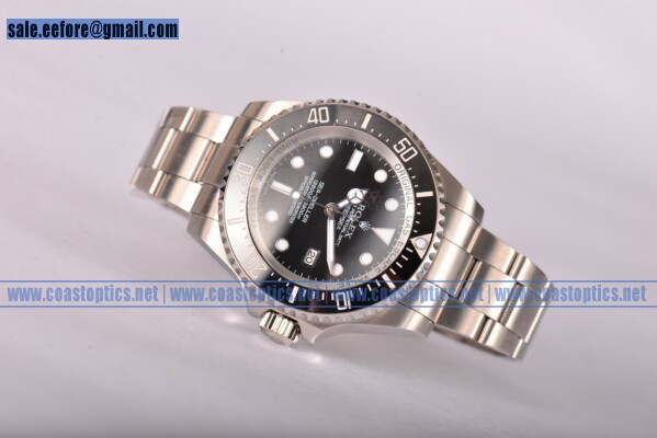 Rolex Deepsea Sea-Dweller Watch 1:1 Clone Replica Steel 116610 LN (NOOB) - Click Image to Close