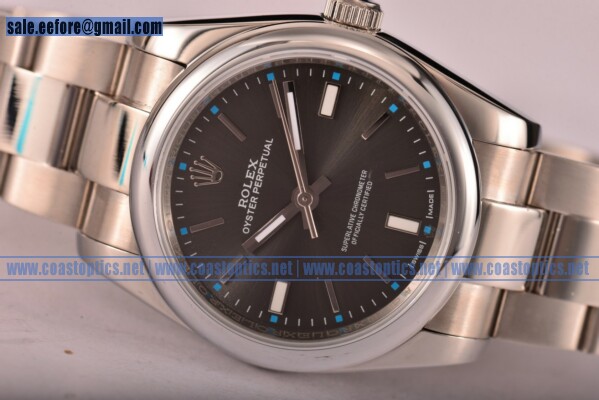 Replica Rolex Air King Watch Steel 114200 blkso