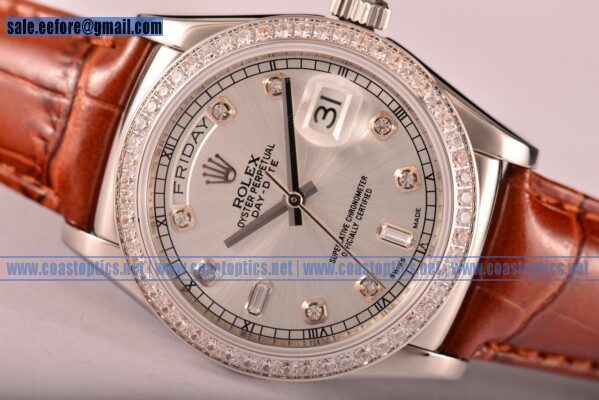 Replica Rolex Day-Date Watch Steel 118239/39 sddl (BP)