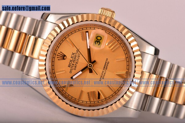 Rolex Replica Datejust Watch Two Tone 116233 grp