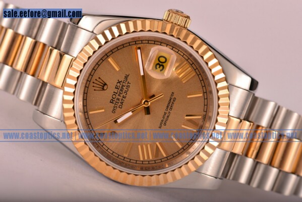 Rolex Replica Datejust Watch Two Tone 116233 grp