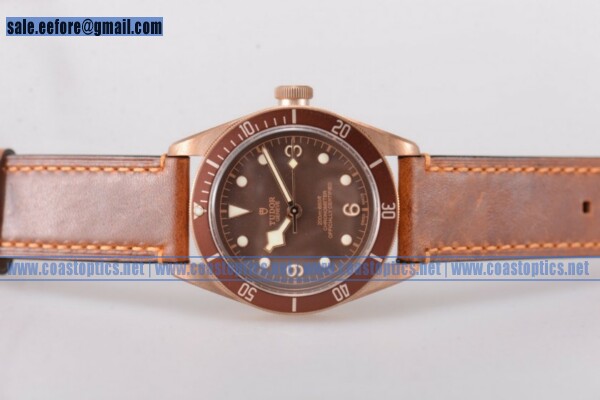 Tudor Heritage Black Bay Watch Rose Gold 79250BM 1:1 Replica (ZF) - Click Image to Close