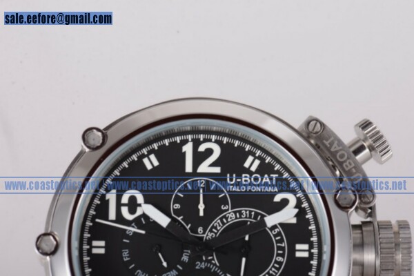 Replica U-Boat U-51 Limited Edition Watch Steel 1764 - Click Image to Close
