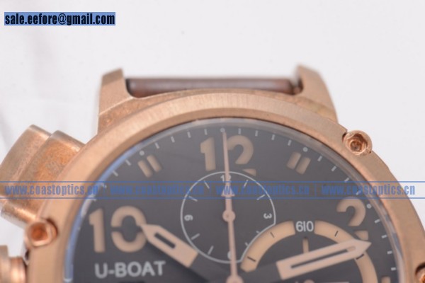 1:1 U-Boat Chimera Chrono 1:1 Replica Watch Bronze 7577 - Click Image to Close