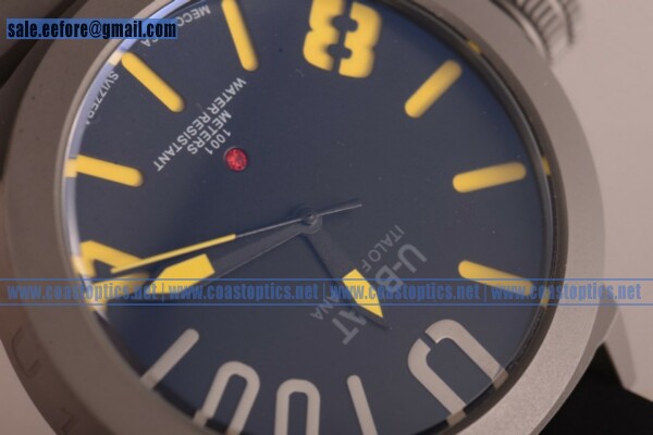 Replica U-Boat Limited Edition Classico U-1001 Watch Steel 6448 - Click Image to Close