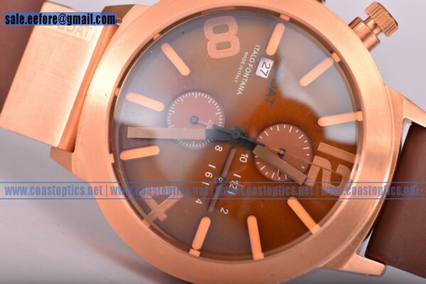 U-Boat Classico Italo Fontana Chrono Replica Watch Rose Gold 5172R