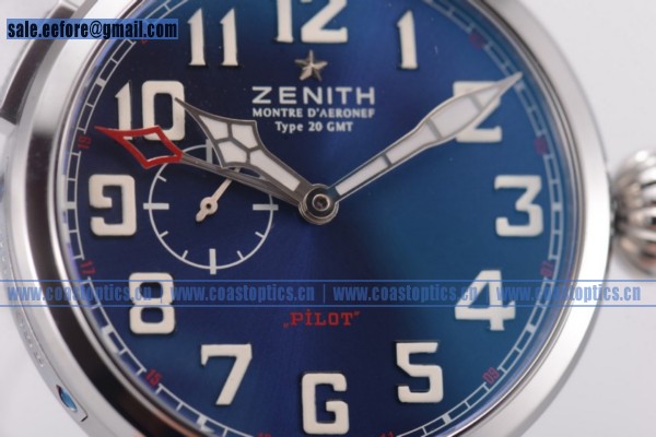 Best Replica Zenith Pilot Type 20 GMT Watch Steel 96.2436.693/51.c780 - Click Image to Close