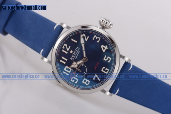 Zenith Pilot Type 20 GMT Best Replica Watch Steel 96.2436.693/51.c779