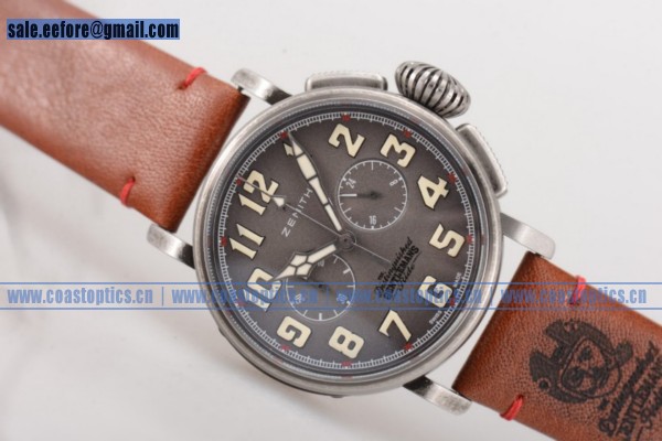 Best Replica Zenith Heritage Pilot Ton-up Chrono Watch Steel 11.2430.4069/21.C775