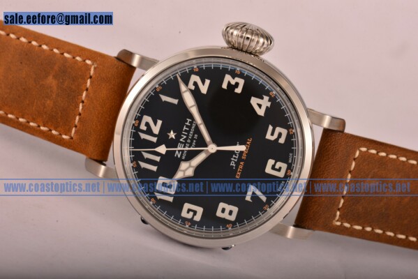Perfect Replica Zenith Pilot Type 20 Extra Special Watch Steel 03.2430.3000/21.c738