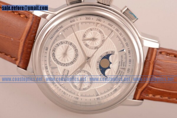 Perfect Replica Zenith Academy Perpetual Calendar Chrono Watch Steel 65-1260-4003-77-C611